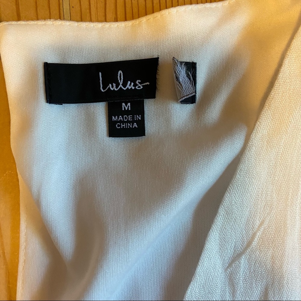 NWOT Lulus Sweeten the Occasion White Lace Maxi Dress - Picture 16 of 17